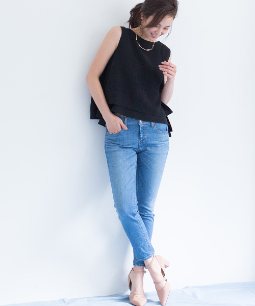 STUDIOUS（ステュディオス）の「リネンライクAラインレイヤードブラウス（シャツ/ブラウス・レディース・アイボリー/ブラック/ブラウン/ライトグレー/ブラック系その他/キャメル・FREE）」の12枚目の写真