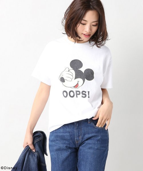 FRAMeWORK - フレームワーク☆ミッキーtシャツ FRAMeWORK（フレームワーク）の「フレームワーク/MICKEY-T◇（T