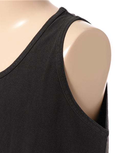 WEGO（ウィゴー）の「WEGO/ピグメントラウンドロングタンクトップ（タンクトップ・メンズ・レッド/オレンジ/スミクロ/ロイヤルブルー・MEDIUM/LARGE）」の7枚目の写真