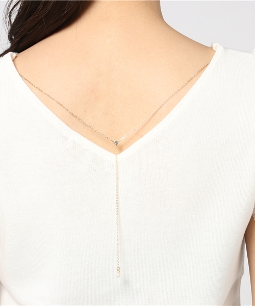 PROPORTION BODY DRESSING（プロポーションボディドレッシング）の「【CanCam7月号掲載】ラッフルスリーブVネックニット（ニット/セーター・レディース・ピンク/ホワイト/ブラウン・3/2）」の7枚目の写真