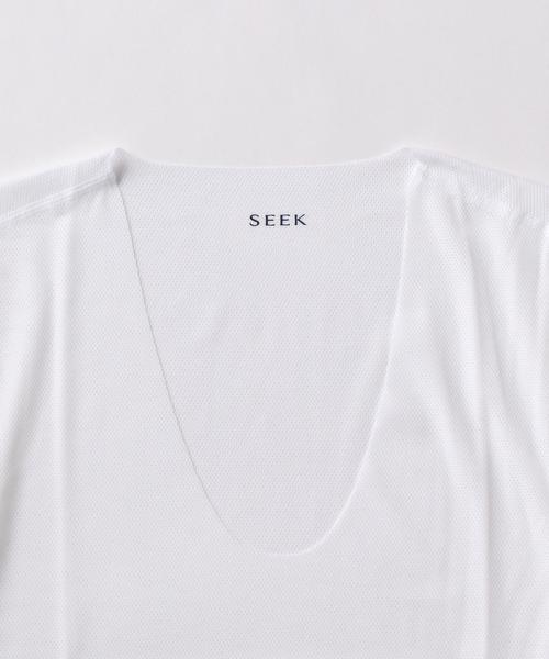 UNITED ARROWS（ユナイテッドアローズ）の「＜SEEK（シーク）＞ MESH U/N TEE ■■■（その他アンダーウェア/インナー・メンズ・ホワイト/ベージュ・MEDIUM/LARGE）」の4枚目の写真