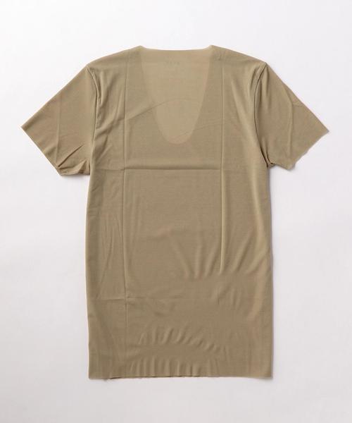 UNITED ARROWS（ユナイテッドアローズ）の「＜SEEK（シーク）＞ MESH U/N TEE ■■■（その他アンダーウェア/インナー・メンズ・ホワイト/ベージュ・MEDIUM/LARGE）」の9枚目の写真
