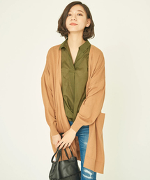 earth music&ecology | シンプルニットカーディガン(カーディガン/ボレロ)