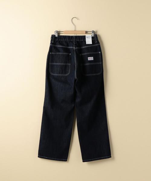 coen（コーエン）の「SMITHタックワイドパンツ（その他パンツ・レディース・ブラウン/ネイビー・MEDIUM/LARGE）」の12枚目の写真