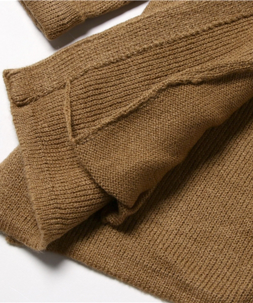 GLOBAL WORK（グローバルワーク）の「【キッズ】セッケツガウンカーデ/766677（カーディガン/ボレロ・キッズ・ブラウン/グレー・LARGE/X-LARGE/XX-LARGE/SMALL/MEDIUM）」の5枚目の写真