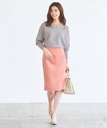 UR'S | ﾎﾞｰﾄﾈｯｸﾄﾞﾙﾏﾝﾆｯﾄ(ニット/セーター)