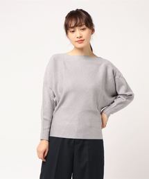 UR'S | ﾎﾞｰﾄﾈｯｸﾄﾞﾙﾏﾝﾆｯﾄ(ニット/セーター)