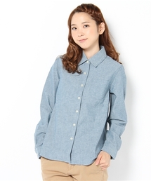 WEGO | シャンブレーLSシャツ(シャツ/ブラウス)