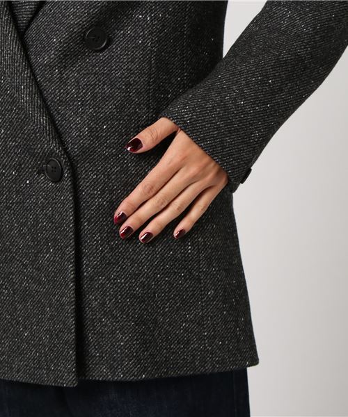 ALLSAINTS（オールセインツ）の「ASTRID TWILL BLAZER（テーラードジャケット・レディース・グレー・8/6）」の4枚目の写真