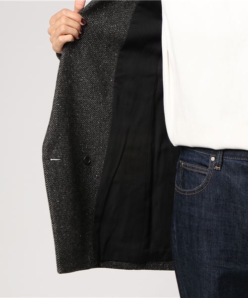 ALLSAINTS（オールセインツ）の「ASTRID TWILL BLAZER（テーラードジャケット・レディース・グレー・8/6）」の7枚目の写真