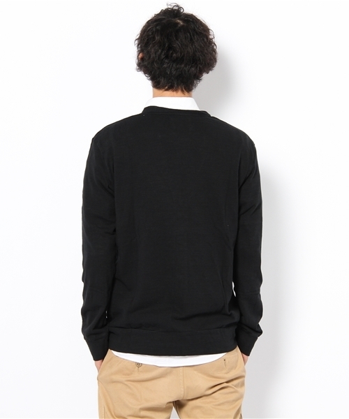 BEAMS（ビームス）の「△BEAMS / BASIC 天竺カーディンガン（カーディガン/ボレロ・メンズ・ブラック/ブラウン系その他/ブルー系その他・SMALL/MEDIUM/LARGE）」の5枚目の写真