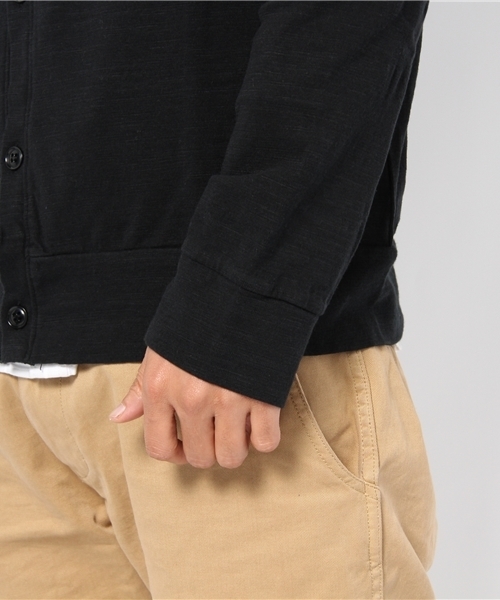 BEAMS（ビームス）の「△BEAMS / BASIC 天竺カーディンガン（カーディガン/ボレロ・メンズ・ブラック/ブラウン系その他/ブルー系その他・SMALL/MEDIUM/LARGE）」の8枚目の写真