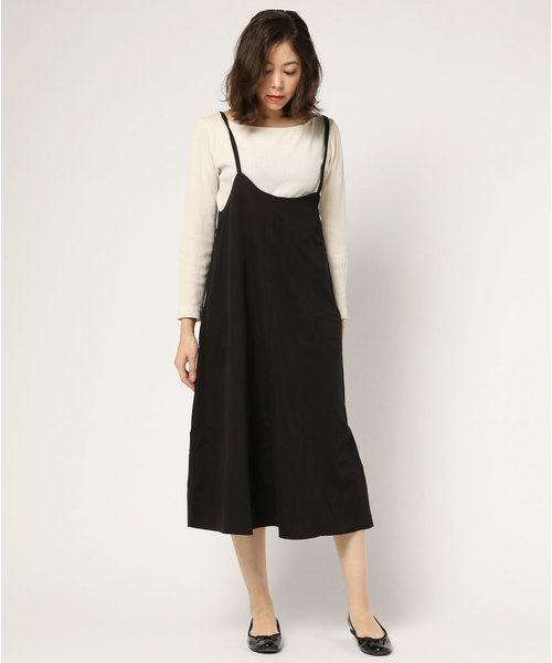 Spinns スピンズ の ピーチキャミワンピース ワンピース Wear