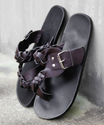 DETAILS | DETAILS/PU編み込みサンダル(サンダル)