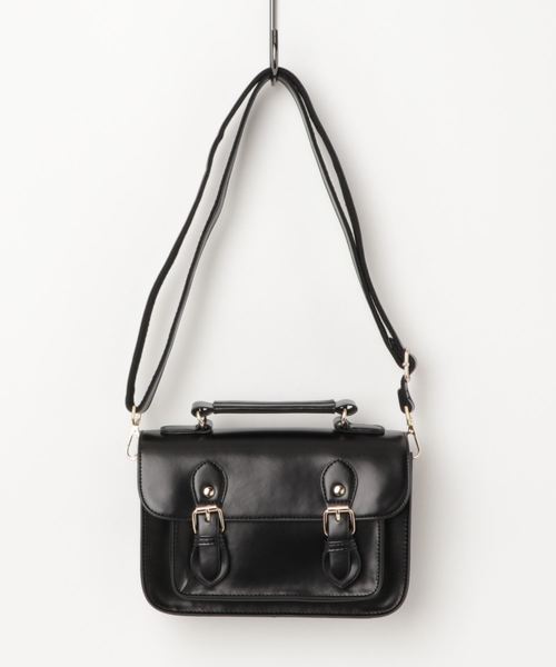   ツイストハンドル 2WAY サッチェル ショルダー WEGO（ウィゴー）の「WEGO/2WAYサッチェルショルダーバッグ