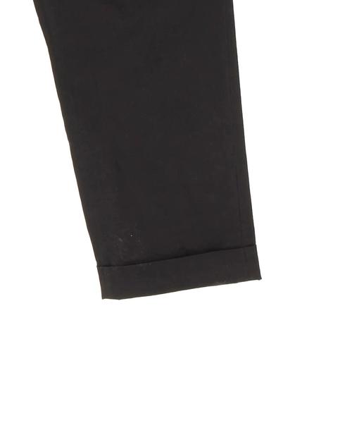 koe（コエ）の「ツイルストレッチ 2タックパンツ（その他パンツ・メンズ・ブラック/カーキ・L/M/S）」の12枚目の写真