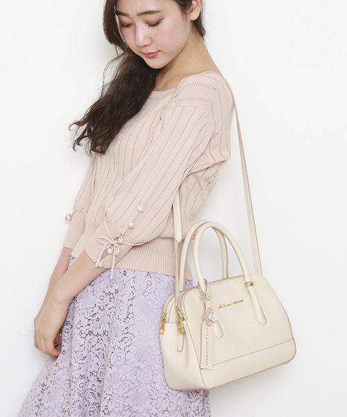 JILL by JILLSTUARTダブルジップミニバッグ JILL by JILL STUART（ジルバイジルスチュアート）の「◇ダブルジップ