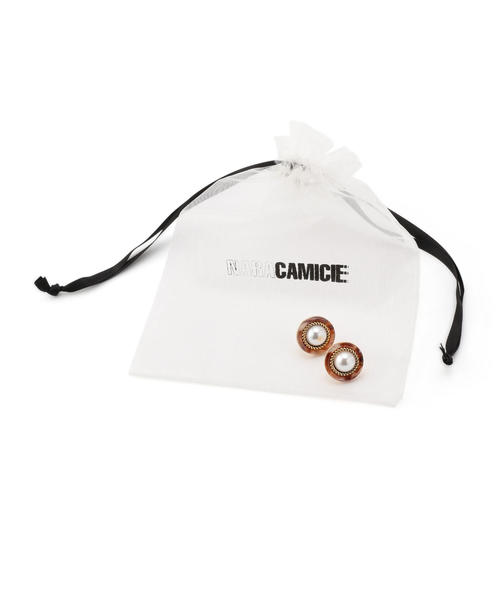 NARACAMICIE(ナラカミーチェ)の「フェイクパールイヤリング(イヤリング・レディース・ブラウン・FREE)」の7枚目の写真