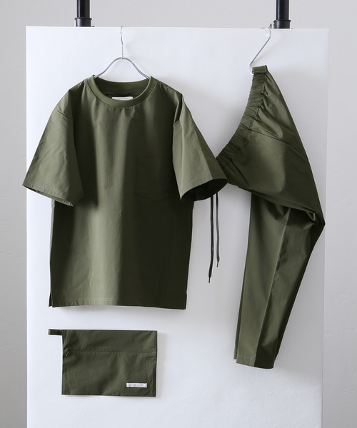 JOURNAL STANDARD（ジャーナルスタンダード）の「NY 4WAYストレッチ LIGHT HOLIDAY SETUP WEB限定カラー#（Tシャツ/カットソー・メンズ・カーキ/ネイビー/ブラック/グレー/ベージュ・LARGE/MEDIUM/SMALL/X-LARGE）」の4枚目の写真