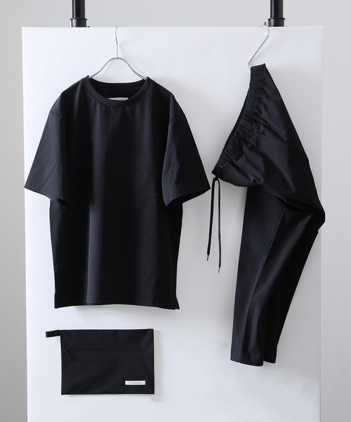 JOURNAL STANDARD（ジャーナルスタンダード）の「NY 4WAYストレッチ LIGHT HOLIDAY SETUP WEB限定カラー#（Tシャツ/カットソー・メンズ・カーキ/ネイビー/ブラック/グレー/ベージュ・LARGE/MEDIUM/SMALL/X-LARGE）」の2枚目の写真