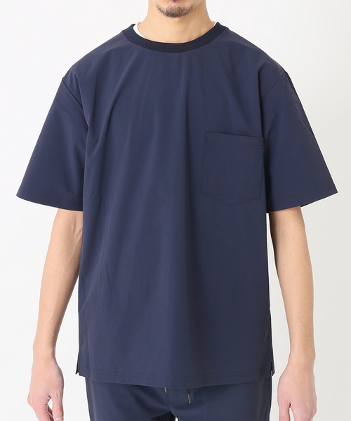 JOURNAL STANDARD（ジャーナルスタンダード）の「NY 4WAYストレッチ LIGHT HOLIDAY SETUP WEB限定カラー#（Tシャツ/カットソー・メンズ・カーキ/ネイビー/ブラック/グレー/ベージュ・LARGE/MEDIUM/SMALL/X-LARGE）」の9枚目の写真