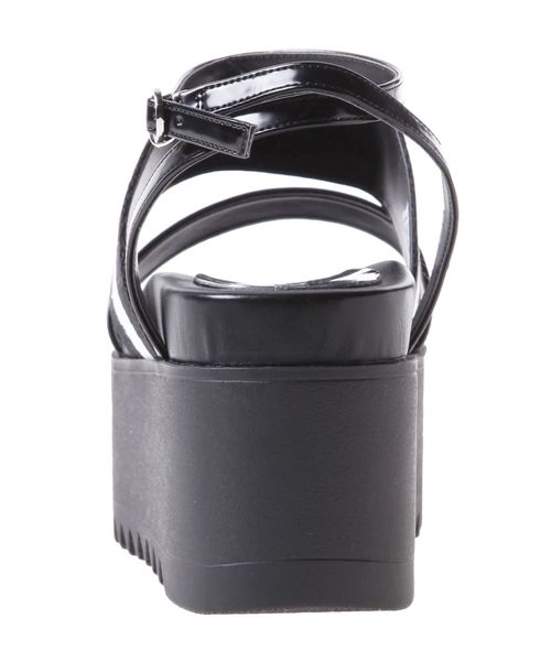 MURUA（ムルーア）の「ラインテープサンダル（サンダル・レディース・ホワイト/ブラック/ブルー・35/36/37）」の7枚目の写真