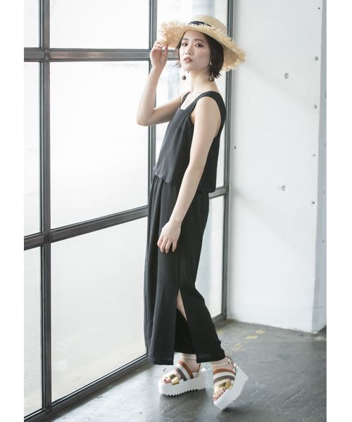 MURUA（ムルーア）の「ラインテープサンダル（サンダル・レディース・ホワイト/ブラック/ブルー・35/36/37）」の12枚目の写真