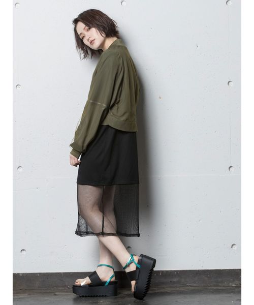 MURUA（ムルーア）の「ラインテープサンダル（サンダル・レディース・ホワイト/ブラック/ブルー・35/36/37）」の13枚目の写真