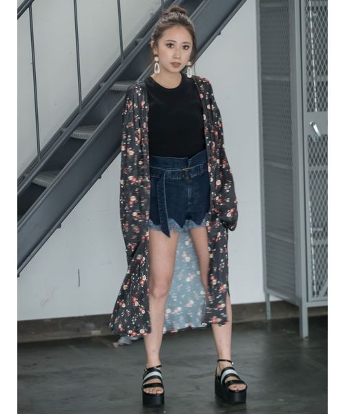 MURUA（ムルーア）の「ラインテープサンダル（サンダル・レディース・ホワイト/ブラック/ブルー・35/36/37）」の18枚目の写真