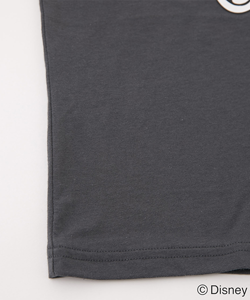 AZUL by moussy（アズールバイマウジー）の「Mickey Mouse TEE（Tシャツ/カットソー・キッズ・ライトブラック/イエロー・130/120/110）」の8枚目の写真