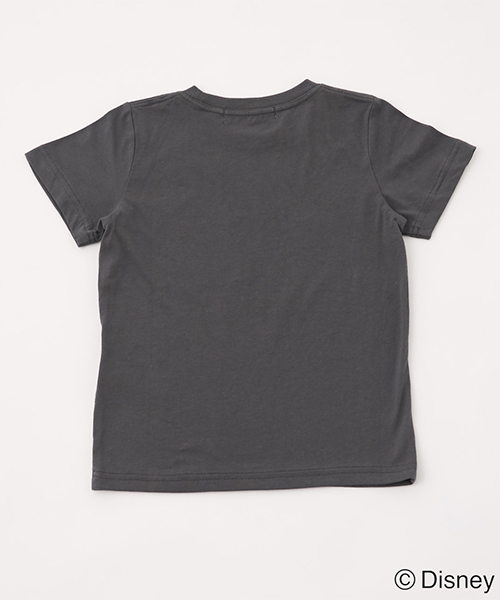 AZUL by moussy（アズールバイマウジー）の「Mickey Mouse TEE（Tシャツ/カットソー・キッズ・ライトブラック/イエロー・130/120/110）」の9枚目の写真