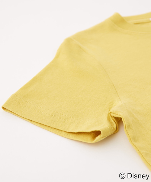 AZUL by moussy（アズールバイマウジー）の「Mickey Mouse TEE（Tシャツ/カットソー・キッズ・ライトブラック/イエロー・130/120/110）」の11枚目の写真