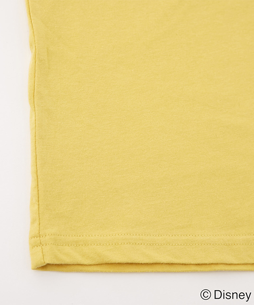 AZUL by moussy（アズールバイマウジー）の「Mickey Mouse TEE（Tシャツ/カットソー・キッズ・ライトブラック/イエロー・130/120/110）」の12枚目の写真