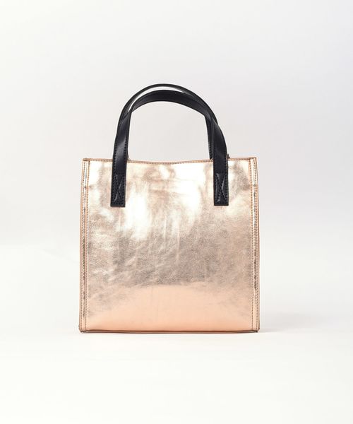 Khaju（カージュ）の「Khaju:メタリック2WAYトート◇（トートバッグ・レディース・ピンク/シルバー・ONE SIZE）」の6枚目の写真