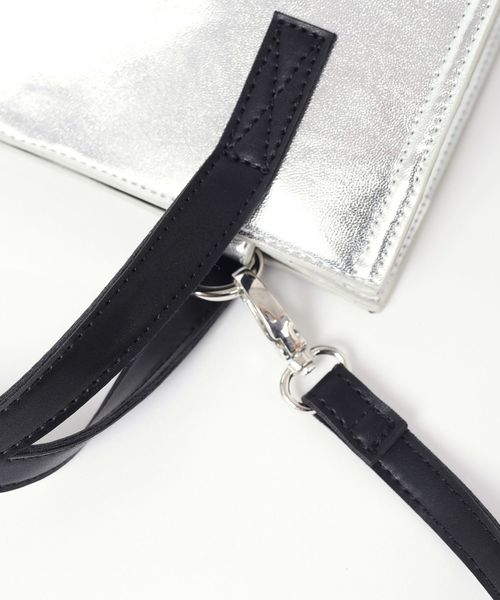 Khaju（カージュ）の「Khaju:メタリック2WAYトート◇（トートバッグ・レディース・ピンク/シルバー・ONE SIZE）」の11枚目の写真