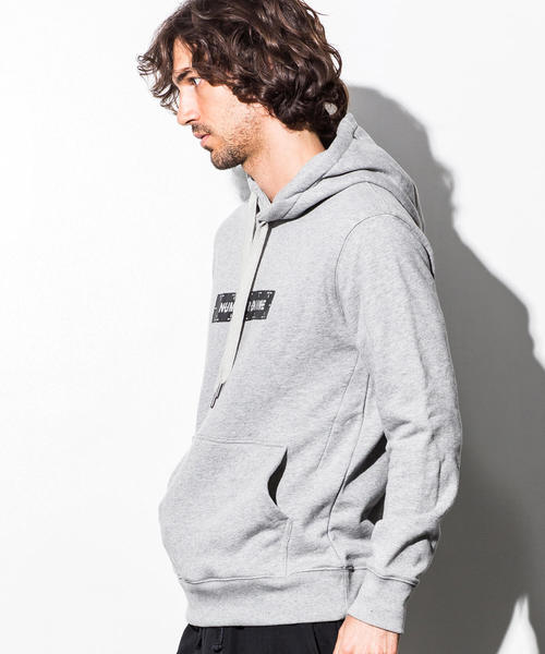 NUMBER (N)INE DENIM（ナンバーナインデニム）の「NUMBER (N)INE DENIM(ナンバーナインデニム)フロントロゴプルオーバー（パーカー・メンズ・ブラック/グレー・SMALL/MEDIUM/LARGE）」の3枚目の写真