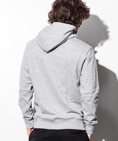 NUMBER (N)INE DENIM（ナンバーナインデニム）の「NUMBER (N)INE DENIM(ナンバーナインデニム)フロントロゴプルオーバー（パーカー・メンズ・ブラック/グレー・SMALL/MEDIUM/LARGE）」の4枚目の写真