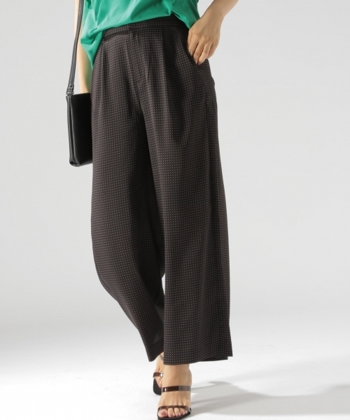 BAYFLOW(ベイフロー)の「GOOD PRICE/プリントワイドパンツ(その他パンツ・レディース・その他1/その他2・SMALL/MEDIUM)」の4枚目の写真