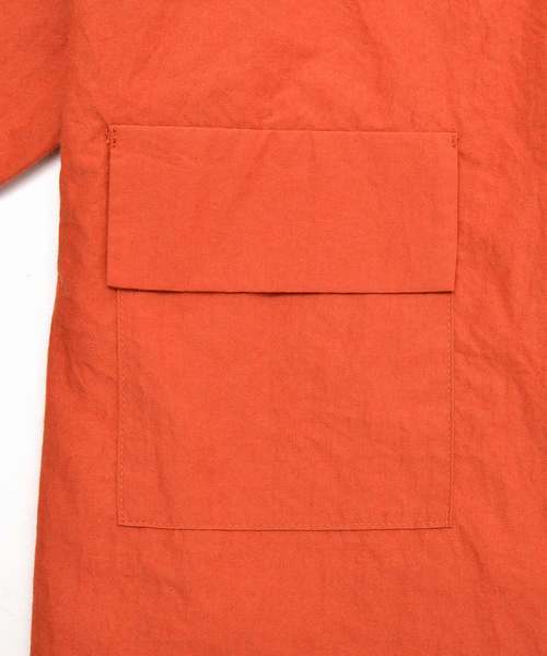 MinoriTY（マイノリティ）の「レギュラーカラーポケット長袖シャツ/ツートン/ＢＩＧシルエット（シャツ/ブラウス・メンズ・ブラック系その他/ホワイト系その他/ベージュ系その他/ブラウン系その他・M/L）」の12枚目の写真