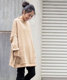 AVIE | 【ZOZO限定】裏毛ドルマンチュニックワンピース(チュニック)