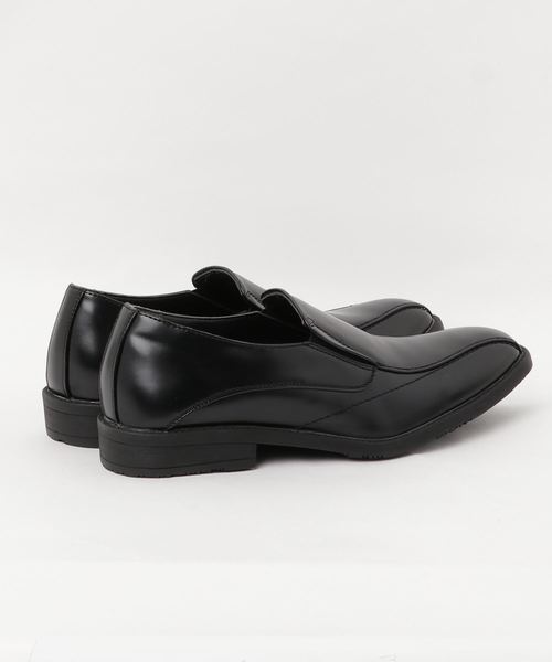 STYLEBLOCK（スタイルブロック）の「ロングノーズスクエアトゥリッポンドレスシューズ（ドレスシューズ・メンズ・ブラック・25.5cm/26.5cm/26.0cm/27.0cm/28.0cm/25.0cm）」の2枚目の写真