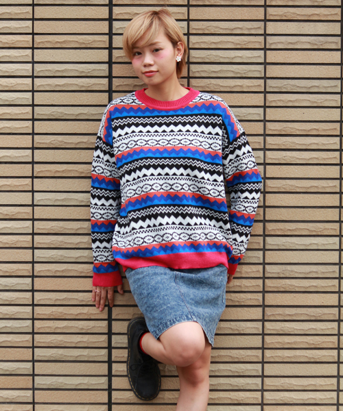 WEGO（ウィゴー）の「WEGO/デニムコクーンスカート（デニムスカート・レディース・インディゴブルー/ダークインディゴブルー・FREE）」の12枚目の写真