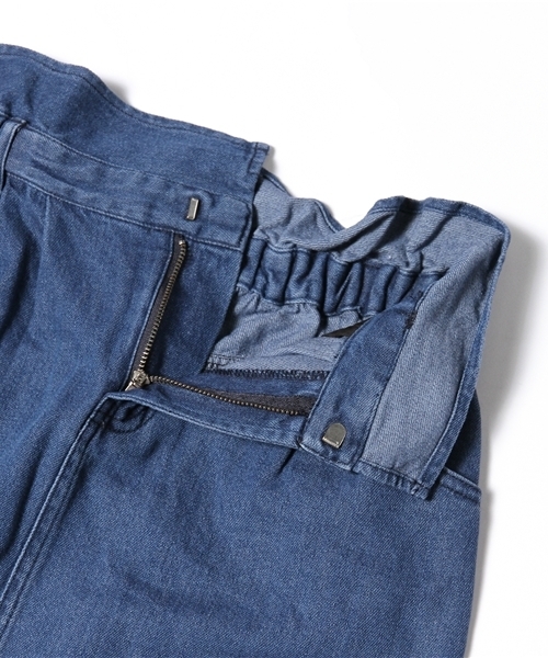 WEGO(ウィゴー)の「WEGO/デニムコクーンスカート(デニムスカート・レディース・ダークインディゴブルー/インディゴブルー・FREE)」の9枚目の写真