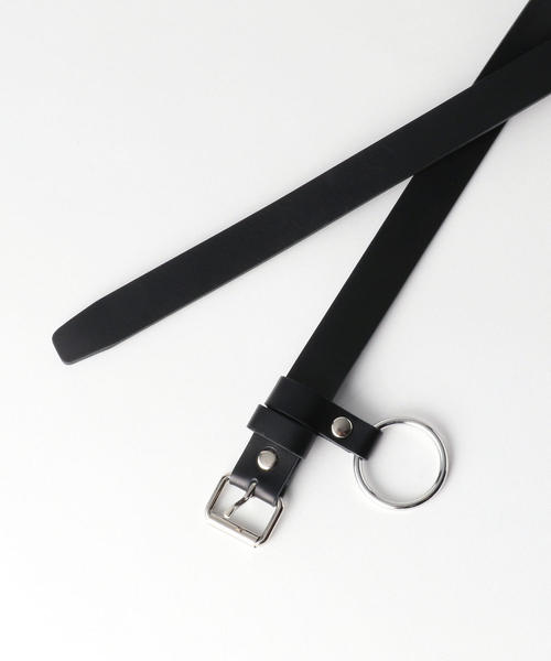 MONKEY TIME（モンキータイム）の「＜monkey time＞ LTHR LONG BELT/ロングベルト（ベルト・メンズ・ブラック・FREE）」の2枚目の写真