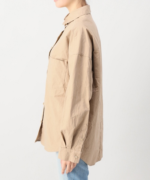 Deuxieme Classe PAN WASH シャツ ベージュ Deuxieme Classe