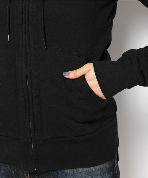 HYSTERIC GLAMOUR（ヒステリックグラマー）の「WHISKY pt PK（パーカー・レディース・レッド/トップグレー/ブラック・FREE）」の10枚目の写真