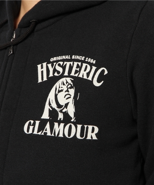 HYSTERIC GLAMOUR（ヒステリックグラマー）の「WHISKY pt PK（パーカー・レディース・レッド/トップグレー/ブラック・FREE）」の11枚目の写真