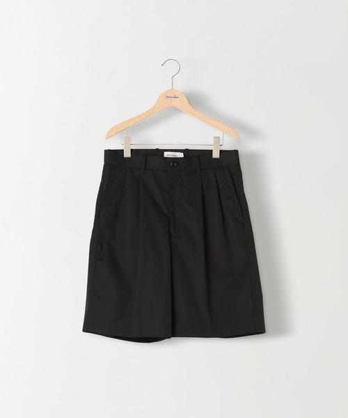 Steven Alan（スティーブンアラン）の「＜Steven Alan＞ VENTILE 2PLEAT SHORT PANTS-BOLD/ショートパンツ（その他パンツ・メンズ・ブラック/ナチュラル・LARGE/SMALL/MEDIUM/X-LARGE）」の5枚目の写真