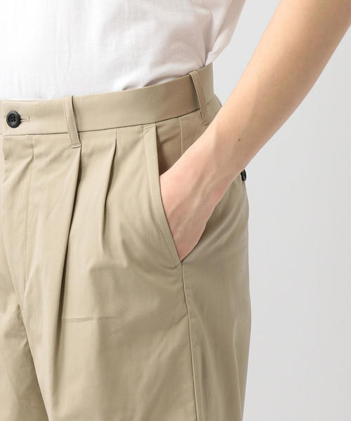 Steven Alan（スティーブンアラン）の「＜Steven Alan＞ VENTILE 2PLEAT SHORT PANTS-BOLD/ショートパンツ（その他パンツ・メンズ・ブラック/ナチュラル・LARGE/SMALL/MEDIUM/X-LARGE）」の12枚目の写真