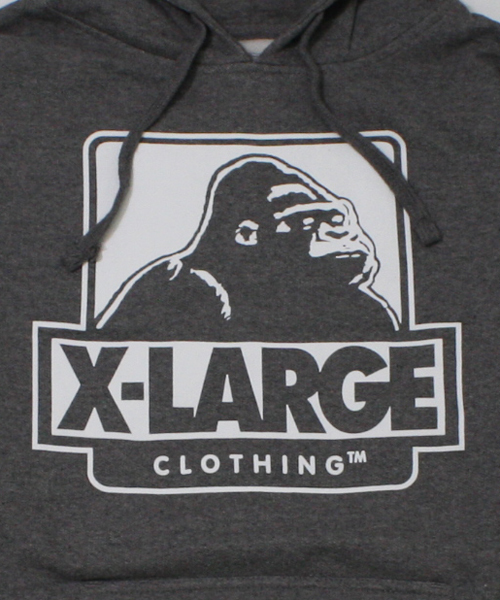 XLARGE(エクストララージ)の「OG PULLOVER HOODIE(パーカー・メンズ・ブラック/アッシュグレー・X-LARGE/SMALL/MEDIUM/LARGE)」の3枚目の写真